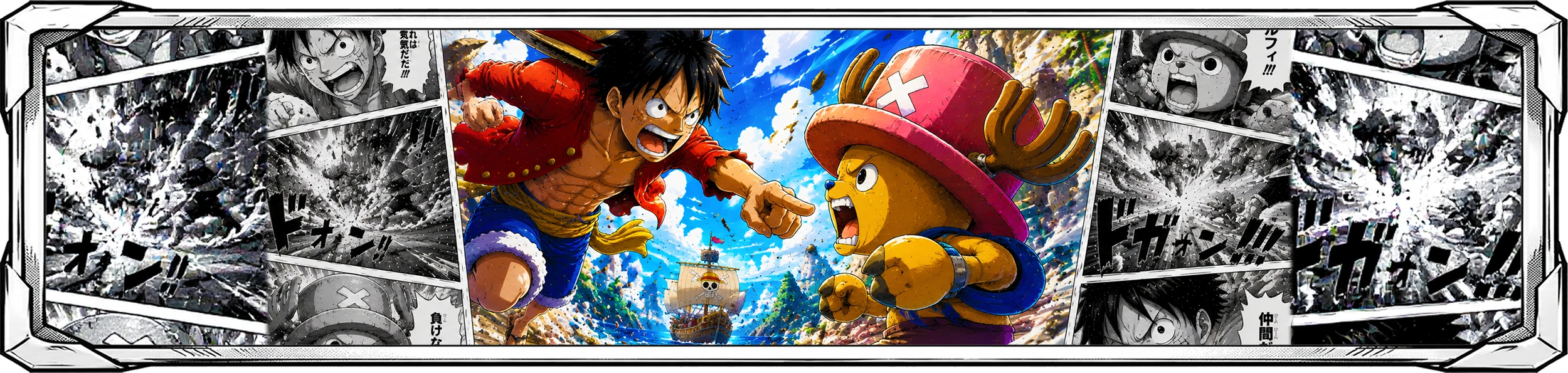 LUFFY &amp; CHOPPER