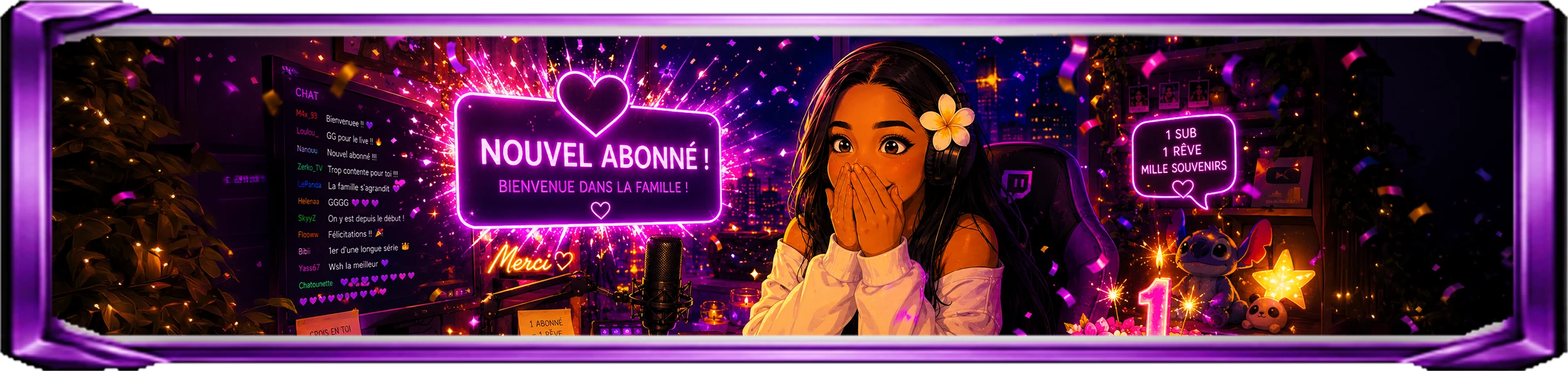 Le premier abonné